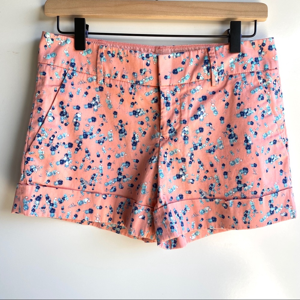 Club Monaco pink chino shorts size 2
